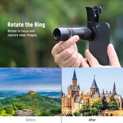 Neewer LS-78 400mm Teleobiektyw do smartfona 17mm