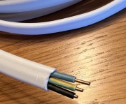 Kabel płaski 3 x 2,5mm2 - 9m Długości