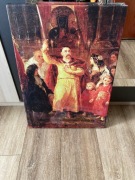 Obraz na płótnie Jan Matejko Jan III Sobieski składa ślub w Częstochowie