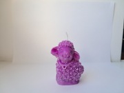 Świeczka wielkanocna baranek