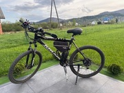 Rower kross level A4 po konwersji na elektryka