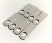 Zaciski do stołu fiber laser 8 sztuk aluminium 3mm