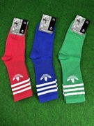 Adidas Wysokie Skarpety Wielobarwne 3 pary 39-42
