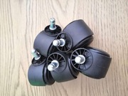 Kółka do fotela obrotowego