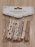 Spinacze drewniane 10 sztuk