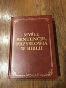 Myśli sentencje przysłowia w Biblii