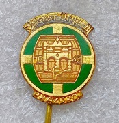 Odznaka czeskiego browaru Pilsner Urquell. 1842 "Prazdroj" Czechosłowacja