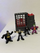 DC Comics więzienie Batman Joker Flash czarny Bane imaginext