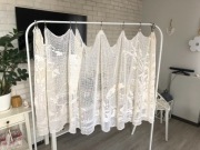 Firanka wykonana na szydełku 85/250 cm
