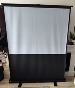 Ekran projekcyjny - składany, duży