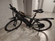 Rower 28" przerobiony na elektryka e-bike