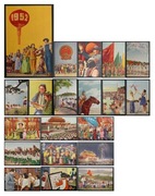 Chiny Ludowe karty pocztowe propagandowe Mao unikaty