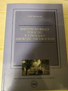 Dostęp do informacji publicznej w jednostkach samorządu terytorialnego