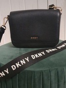 Czarna Torebka DKNY