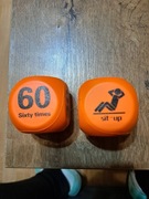 Kostki do ćwiczeń.