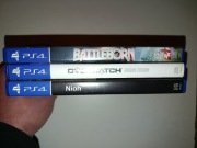 3 gry zestaw PS4 Nioh PL Overwatch PL Battleborn 