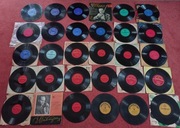 płyty winylowe 10cal zestaw 30szt do dekoracji