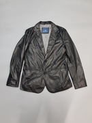 MILESTONE Vespucci czarna kurtka skórzana skóra naturalna jak NOWA 48 S