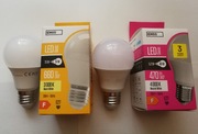 Żarówki LED 470 lm i 660 lm E27 komplet 2 sztuki