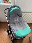 Wózek dziecięcy 3w1 VERDI Eliz + akcesoria 