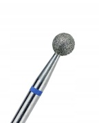 TOUCH Frez diamentowy kulka niebieska 4 mm
