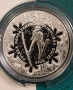 10zł  2014 r.*Polska Reprezentacja Olimpijska Soczi 2014. Blister. Folder 