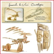 Leonardo da Vinci Ornitopter - model drewniany