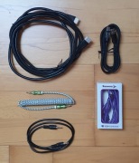 Zestaw 5 kabli : HDMI, USB, C , Jack