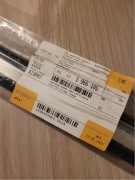 Listwa błotnika lewy tył tylna lewa bmw e30 coupe 51 13 1965105 oem