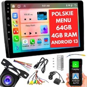 Hodozzy 4G+64G Android Radio samochodowe 2 Din Carplay  -50%