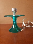Turkusowa plastikowa lampa stołowa / podstawa lampy Lampan Ikea