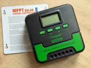 Kontroler MPPT Regulator 12V/24V 20A panel solarny akumulator WiFi