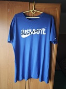 Koszulka męska Nike niebieska z nadrukiem  rozmiar L