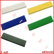 LEGO 2431 PŁYTKA GŁADKA 1x4 biały ciemny szary ciem niebieski zielony żółty