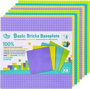 Płyty konstrukcyjne dla popularnych klocków 32x32 x 8 szt.