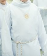 Strój komunijny komża spodnie większy chłopiec nawet 164 cm