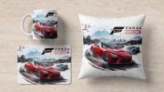 Forza Horizon 6 gra prezent dla gracza geeka zestaw poduszka kubek podkldka