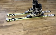 narty Salomon 130 cm + buty Salomon 38,5