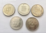 Srebrny Zestaw PRL 200 zł - 5 sztuk (W KOMPLECIE TANIEJ)