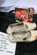 Buty miękkie dla babci skóra comfort dziurki roz 37 beż +prezent wyprzedaż