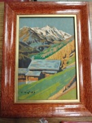 Obraz gwasz ,, Alfons Walde,,