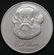 Niemcy NRD 20 marek 1983 - Karol Marx - K. Marks