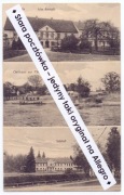 OWIŃSKA k. Czerwonak Poznań Posen, Pałac rodu von Treskow rzeka Warta 1915