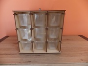 Półka Segregacyjna dwustronna na drobne elementy lego i nie tylko