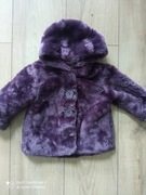 Płaszczyk futerko jesień 74 6-9