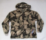 Bluza polarowa moro rozpinana kaptur 92