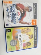 Singstar POP + Tiger Woods PGA Tour 2001 zestaw gier PS2