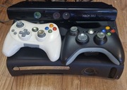 Xbox 360 + Kinect + 2 pady + 27 gier – gotowy zestaw