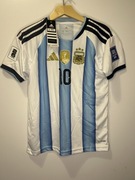 Komplet Piłkarski Argentyna – Messi #10 (Koszulka + Spodenki)