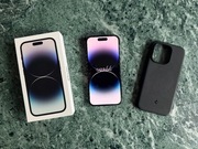 iPhone 14 Pro 128 GB space black + etui Spigen